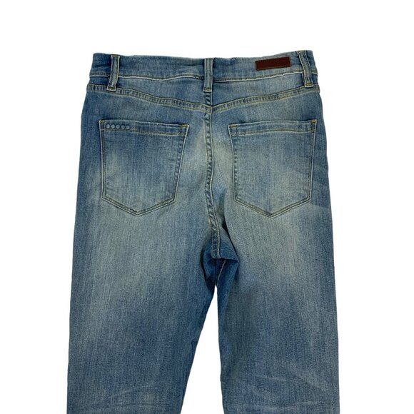 BlankNYC Great Jones High Rise Skinny Jeans 27 Blue Denim Casual - Picture 5 of 9